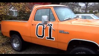 Starting the Ramcharger General Lee [upl. by Uuge]