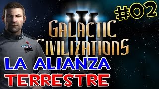 GALACTIC CIVILIZATIONS 3 GAMEPLAY EN ESPAÑOL  LA ALIANZA DE LA TIERRA 02 [upl. by Milano]