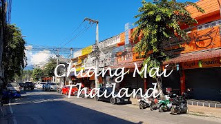 Chiang Mai Thailand 🇹🇭 Walking Tour 4K [upl. by Alarice272]