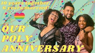 Ep 21  Its our POLY ANNIVERSARY  Polyamory  Me Bae and J [upl. by Zeculon]