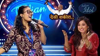 OMG Manasi Ghosh ने तो तगड़ा गा दिया  Indian Idol 2024 Theatre Round Audition  Idol Season 15 [upl. by Immot]