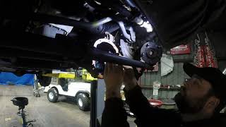 Jeep JK Eaton E locker install D30 [upl. by Adnorrahs179]