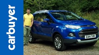 Ford EcoSport SUV 2014 review  Carbuyer [upl. by Anivlis]