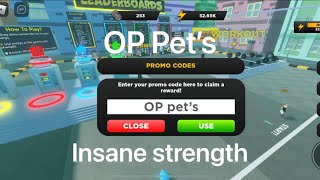 Starting Over As A Noob But With The STRONGEST PET In Roblox Arm Wrestle Simulator [upl. by Fayth]