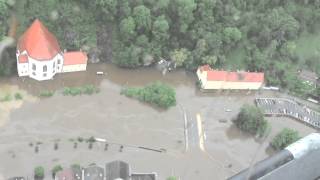 Luftaufnahmen vom Hochwasser in Passau und Umgebung  Montag 3 Juni 2013 I PNP [upl. by Lavona]