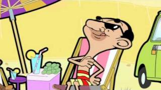 At the Beach  Funny Clip  Mr Bean Official Cartoon [upl. by Nylde]