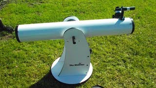 Dobsonian mounted telescope for beginers SkyWatcher skyliner 1501200 [upl. by Laveen]