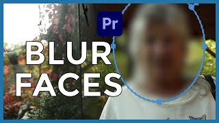 How to Blur Part of Video in Adobe Premiere Pro in 2023 Faces Logos or Other Objects [upl. by Pitts]