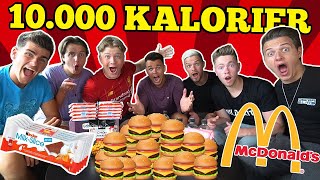 10000 Kalorier Challenge PÅ TID m Gutterne [upl. by Norrv993]