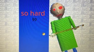 Hy did I do this challenge Baldi’sBasics so fast challenge [upl. by Rossing]