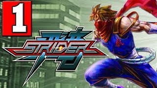 STRIDER 2014 Gameplay Walkthrough Part 1 Introduction Prologue HD XBOX ONE PS4 PC quotSTRIDER PS4quot [upl. by Ainoda]