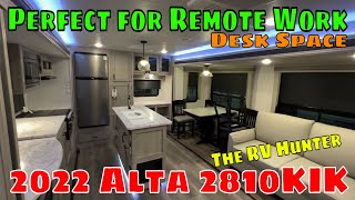 2022 Alta 2810KIK  Travel Trailer  Island Kitchen with a Desk  RV by East To West RV [upl. by Wolfe]