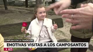 Telemadrid  Buenos Días  Día de Todos los Santos en Cementerio Ntra Sra de la Almudena [upl. by Ahselef]