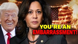 🔴Kamala looks HORRIBLE as DISASTROUS news CRUSHES her [upl. by Natanoy]