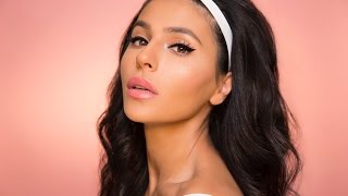 WINGED EYELINER MAKEUP TUTORIAL  Teni Panosian [upl. by Ruzich453]