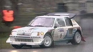 1986 Lombard RAC Rally day one live stage [upl. by Neffets333]