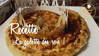 Masmardigit  Recette galette des rois frangipane [upl. by Llemert]