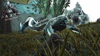 BEBE MANAGARMR Y ABRIENDO 53 HUEVOS SNOW OWL ¿MUTACION  EXTINCTION 19  Ark Survival Evolved [upl. by Aderb]