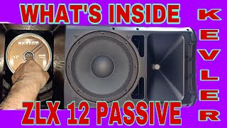 WHATS INSIDE KEVLER ZLX 12 PASSIVE SPEAKER \ PINOY VLOG [upl. by Atelokin]