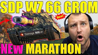 First Impressions New SDP wz 66 Grom Marathon in WoT [upl. by Juta275]