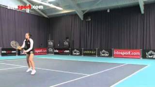 Lob Volley Drill for Tennis [upl. by Notsirb948]