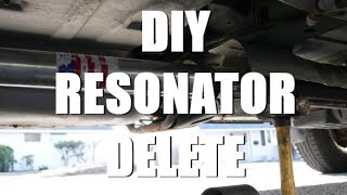 DIY Resonator Delete [upl. by Dur]