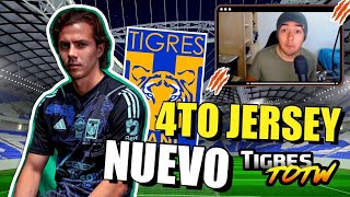 ¡ES HERMOSO El Nuevo Jersey de Tigres  4to Uniforme 🐯🔥 [upl. by Critta]