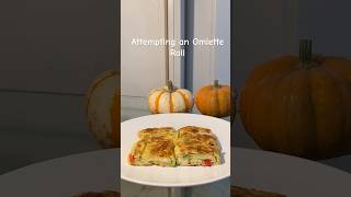 3 egg omelette rolls  omeletteroll omelette eggrecipe koreaneggroll shorts fypシ゚ easyrecipe [upl. by Daly]