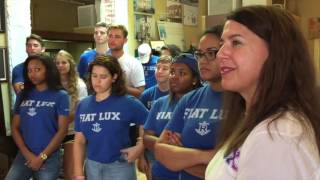 Rollins College students clean up museum in Parramore [upl. by Riatsala184]