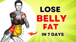 30Min FLABBY STOMACH Standing Workout  Lose Fat Challenge  Over 50 FLAT BELLY  SLIM WAIST [upl. by Locklin]