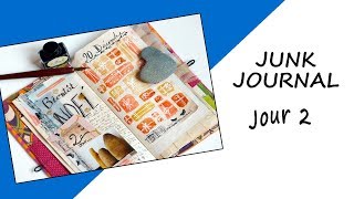 DEBUTANT série remplir un junk journal 02 [upl. by Agnese]