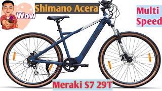 Meraki S7 29T Multi Speed E Bike Un Boxing And Assemble Ninety One Cycles [upl. by Esile380]