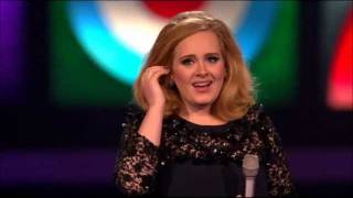 Adele wins Best Album of the year  Brit Awards 2012 HD [upl. by Pfaff]