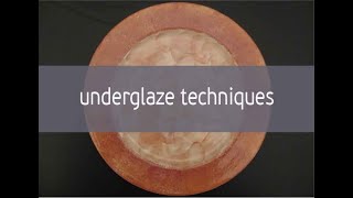 How To Use Chrysanthos Underglazes [upl. by Ellenyl]