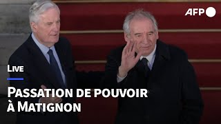 🔴 LIVE  Passation de pouvoir à Matignon I AFP [upl. by Glynn115]