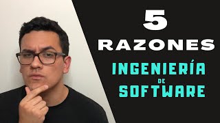 5 razones para estudiar Ingeniería de Software en 2021 [upl. by Sadnak]