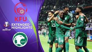 Kyrgyz Republic vs Saudi Arabia Extended Highlights  AFC Asian Cup  CBS Sports Golazo [upl. by Erdnael]