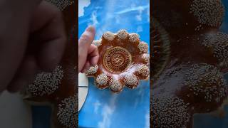 beautiful flower breads bread food breadmaking breadrecipi baking foodie cooking [upl. by Carmine118]