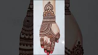 Bridal Mehndi Design New Amazing Mehndi Design For Beginners 💕 shorts [upl. by Monteria857]