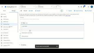 Create Agent Level Route Group  Google DialogFlow CX [upl. by Sarena]