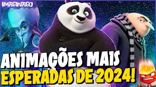 AS 15 ANIMAÇÕES MAIS ESPERADA DE 2024  imaginago [upl. by Medea]