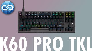 Corsair K60 PRO TKL Review  Mit eine der Besten Tastaturen für Gamer [upl. by Neona]