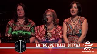 Chorale Tilelli au spectacle de Zedek Mouloud  chanson Tiqvayliyin  Montréal [upl. by Esinad163]