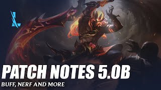 Patch Notes 50B  Wild Rift [upl. by Ysus]