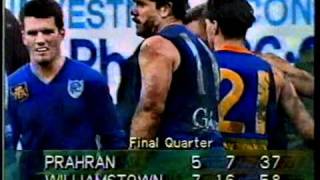 Williamstown Vs Prahran 1992 Preliminary Final At North Port Oval Last Qtr Brian Taylor Goal [upl. by Entruoc]