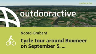 Flyover video Cycle tour around Boxmeer on September 5 2024 [upl. by Agnola]