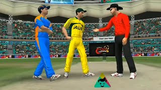 Cricket Game Jar 240x320 Android  Gameplay [upl. by Arihat]