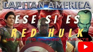 CAPITÁN AMERICA BRAVE NEW WORLD primer trailer  análisis fregon  HULK ROJO VS LOS VENGADORES [upl. by Modnar]