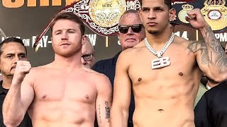 Canelo vs Berlanga WEIGHIN • LIVE at TMobile Arena in VEGAS CaneloBerlanga [upl. by Siulegroj865]