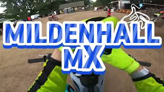 Thrill and Grit Husqvarna 250 Roars Through Mildenhall MX Track [upl. by Aekerly135]